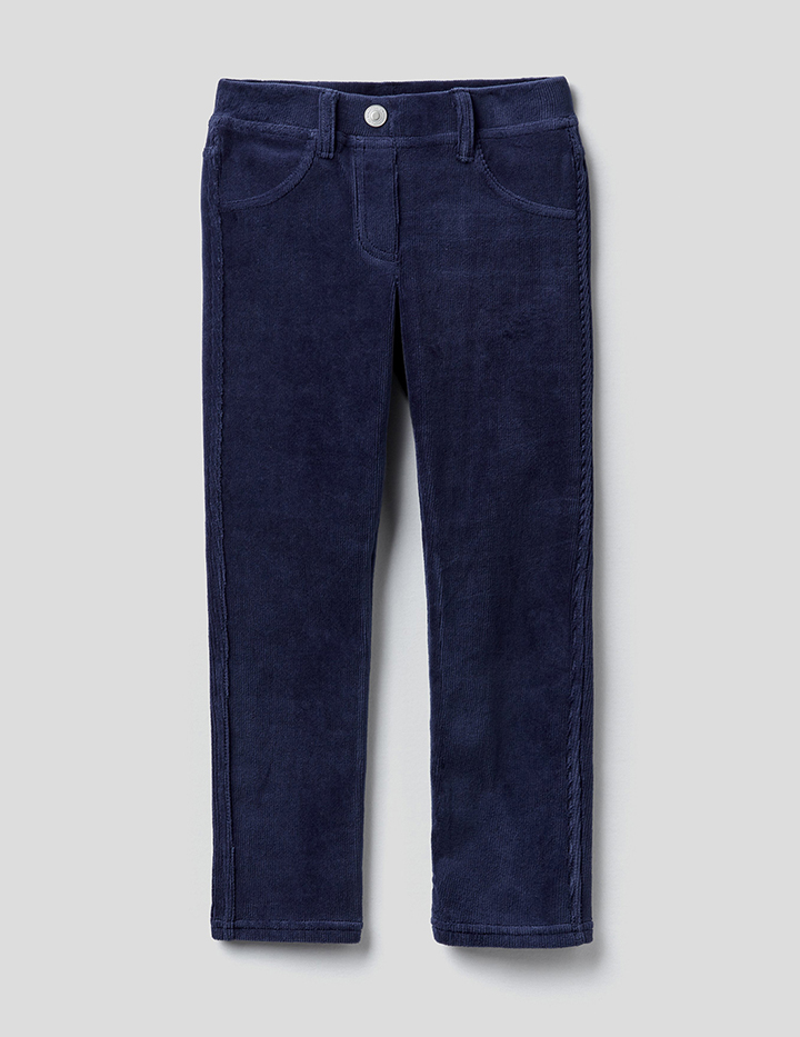 

Брюки для девочек Benetton цв. синий р.158, 21A_4DZB57LZ0
