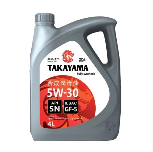 Моторное масло Takayama Motor Oil 5w30 4л