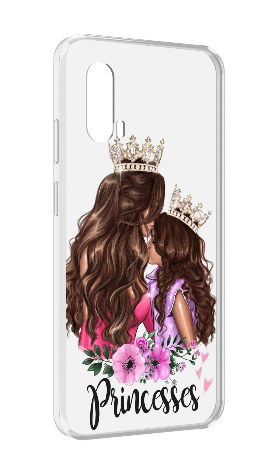 

Чехол MyPads Принцессы женский для Blackview BV7100, Прозрачный, Tocco
