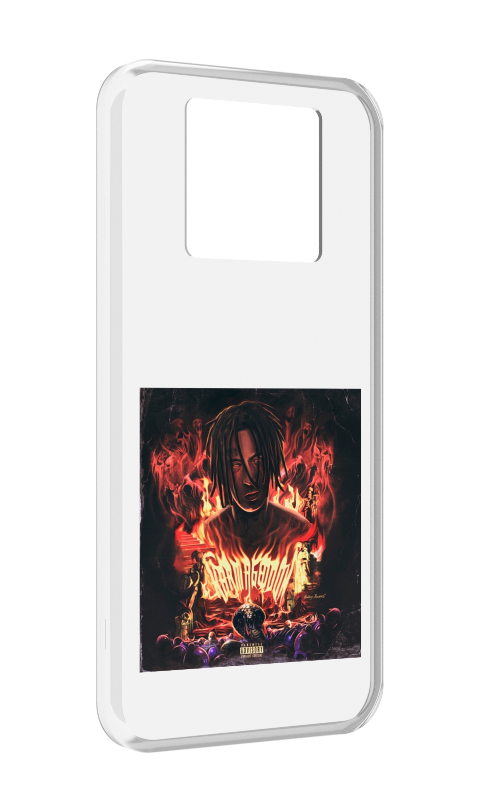 

Чехол MyPads Karmageddon Kizaru для Black Shark 3 5G / Black Shark 3S, Прозрачный, Tocco