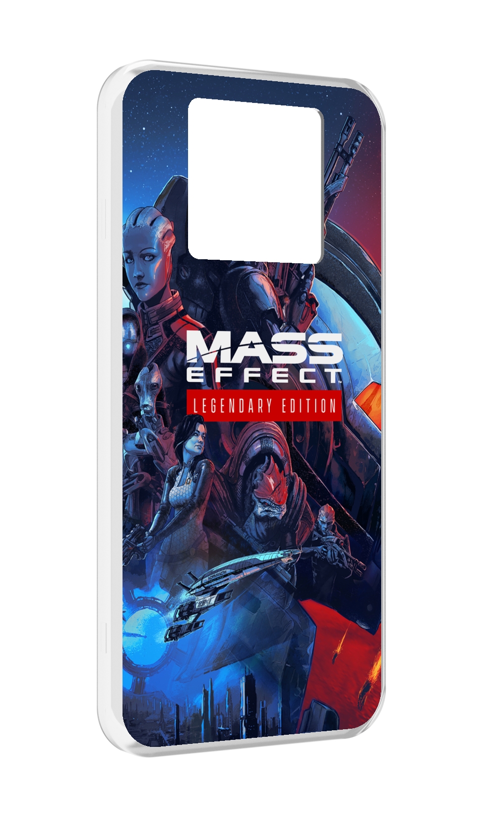 

Чехол Mypads Mass Effect Legendary Edition Для Black Shark 3 5G/Black Shark 3S, Прозрачный, Tocco