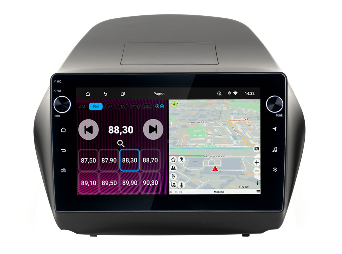

Штатная магнитола Incar TSA-2403rс для Hyundai ix35 10-18 без навигации DSP 9", Hyundai
