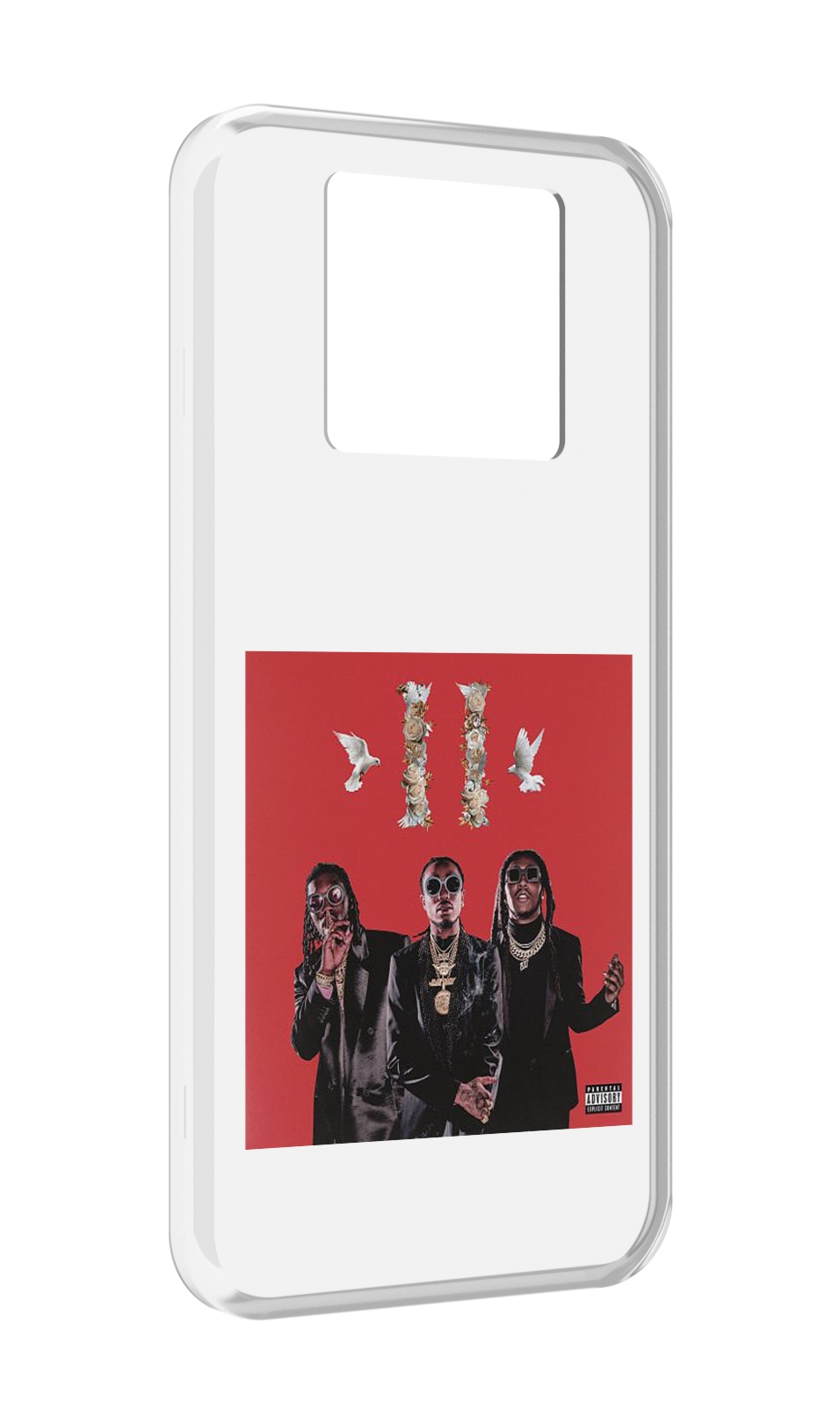 

Чехол MyPads Migos - Culture II для Black Shark 3 5G / Black Shark 3S, Прозрачный, Tocco