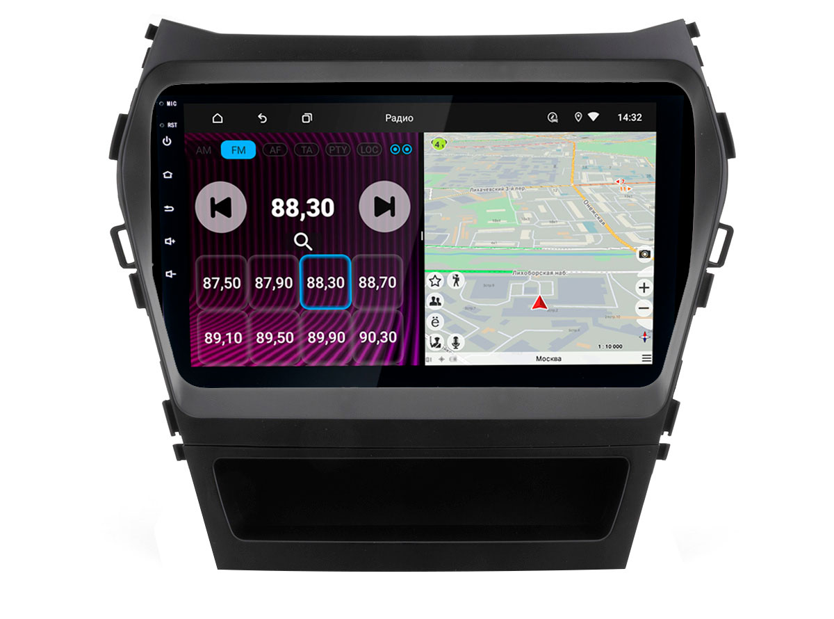 

Штатная магнитола Incar TSA-2409 для Hyundai Santa Fe 13-18 (Android 10) DSP 9", Hyundai