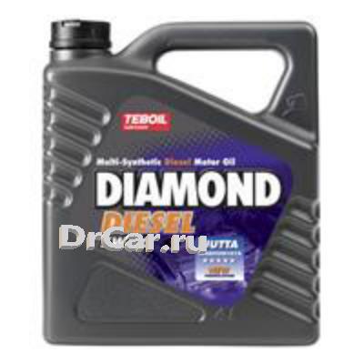 фото Teboil масло дизельное diamond diesel c3 5w40 синт.4л teboil