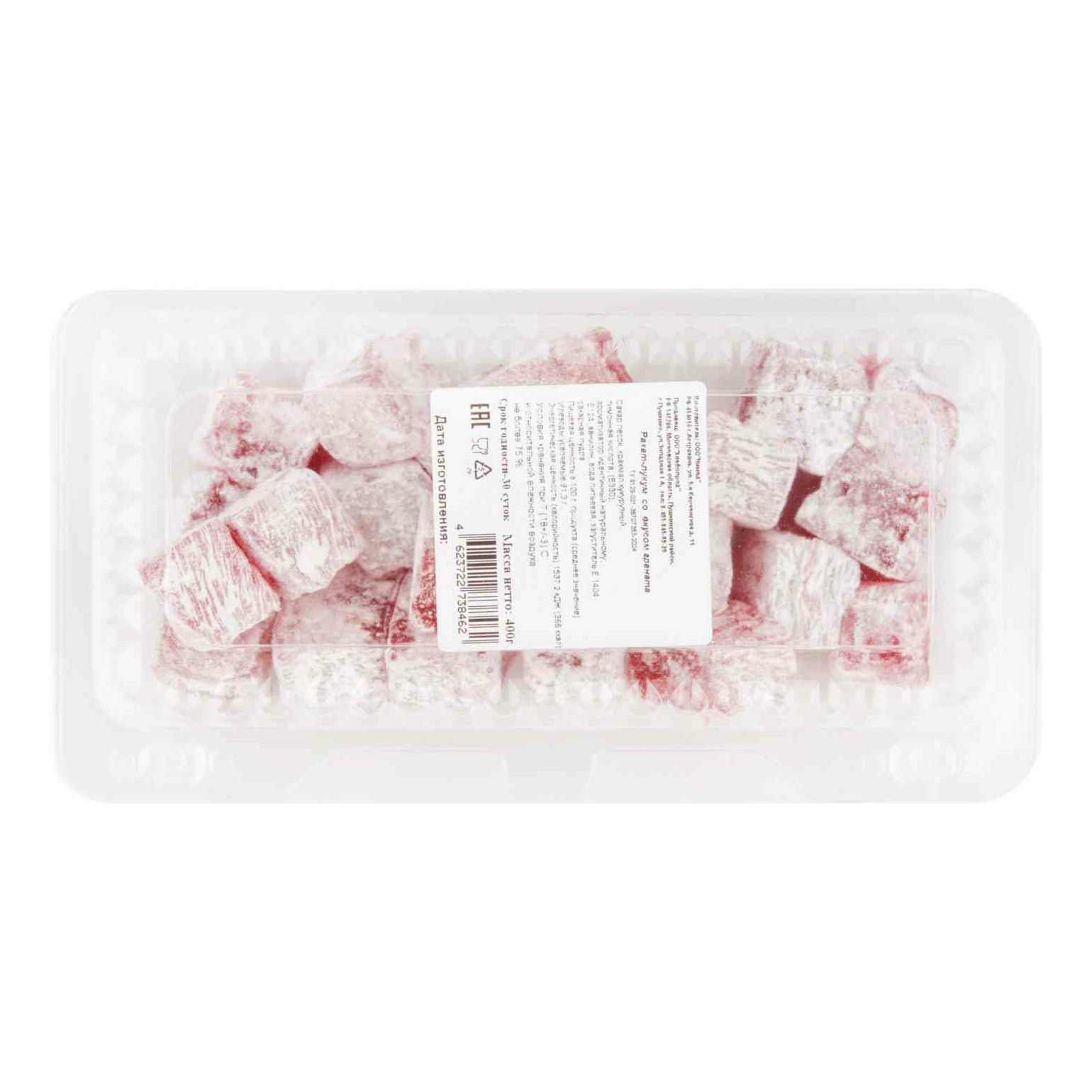 

Рахат-лукум Хлебопрод со вкусом граната 400 г