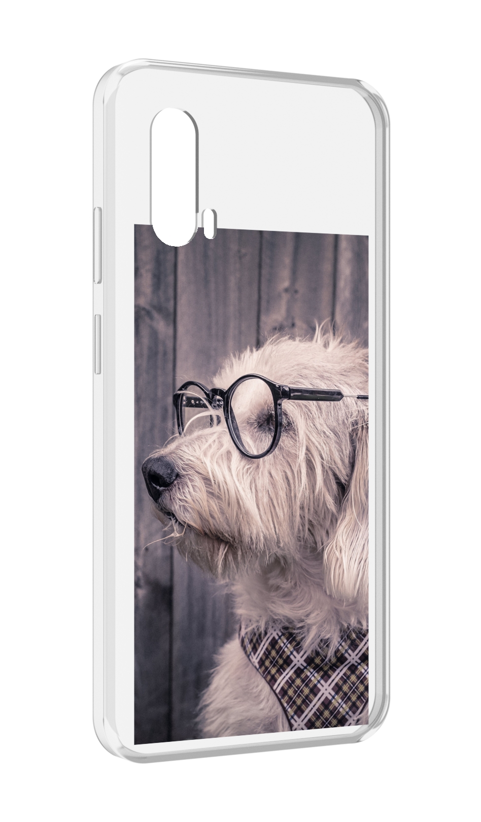 

Чехол MyPads Собака-в-очках для Blackview BV7100, Прозрачный, Tocco