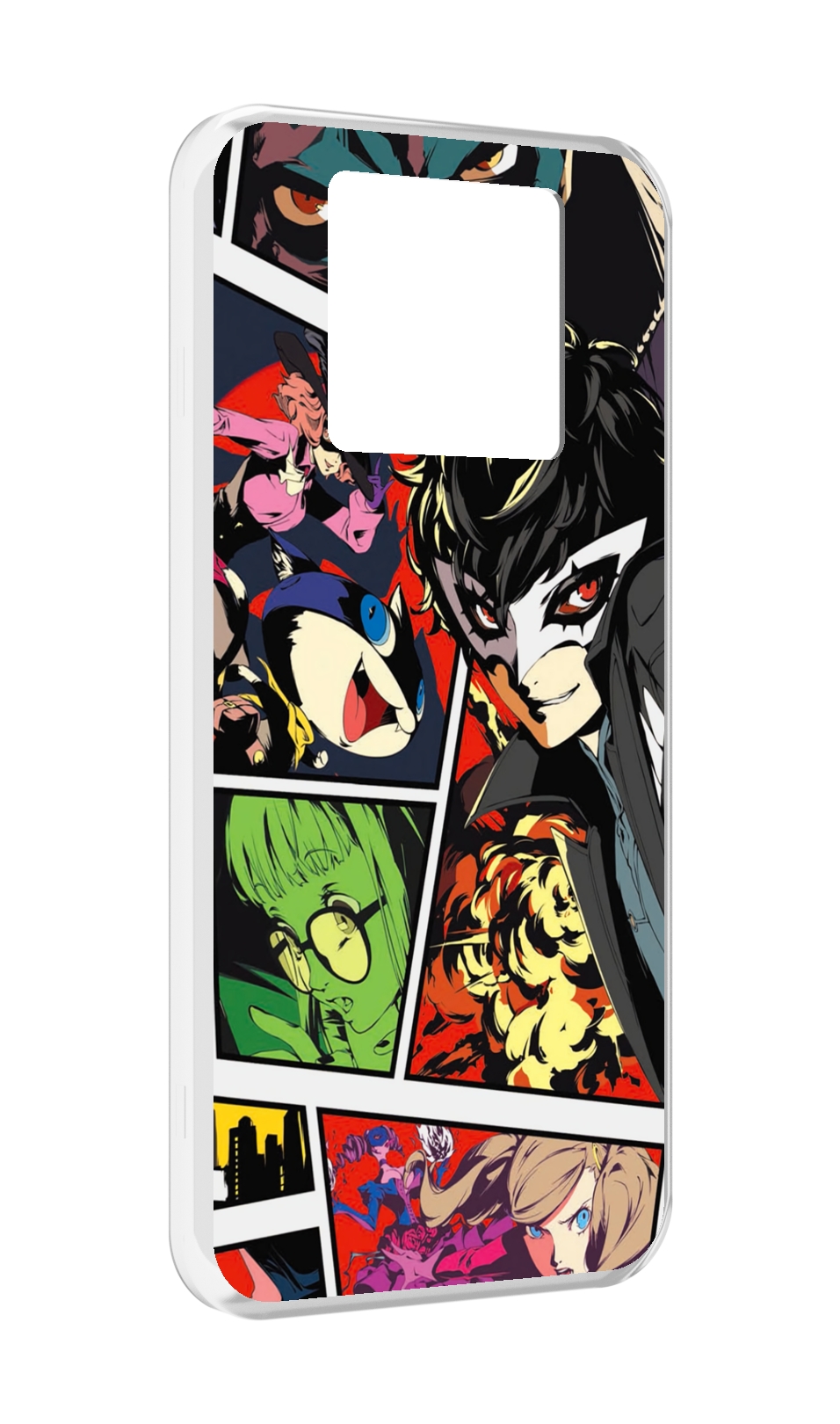 

Чехол Mypads Persona 5 Art Для Black Shark 3 5G/Black Shark 3S, Прозрачный, Tocco