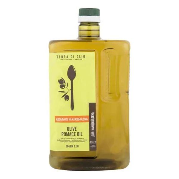 

Масло оливковое Terra di Olio рафинированное с добавлением нерафинированного 2,5 л