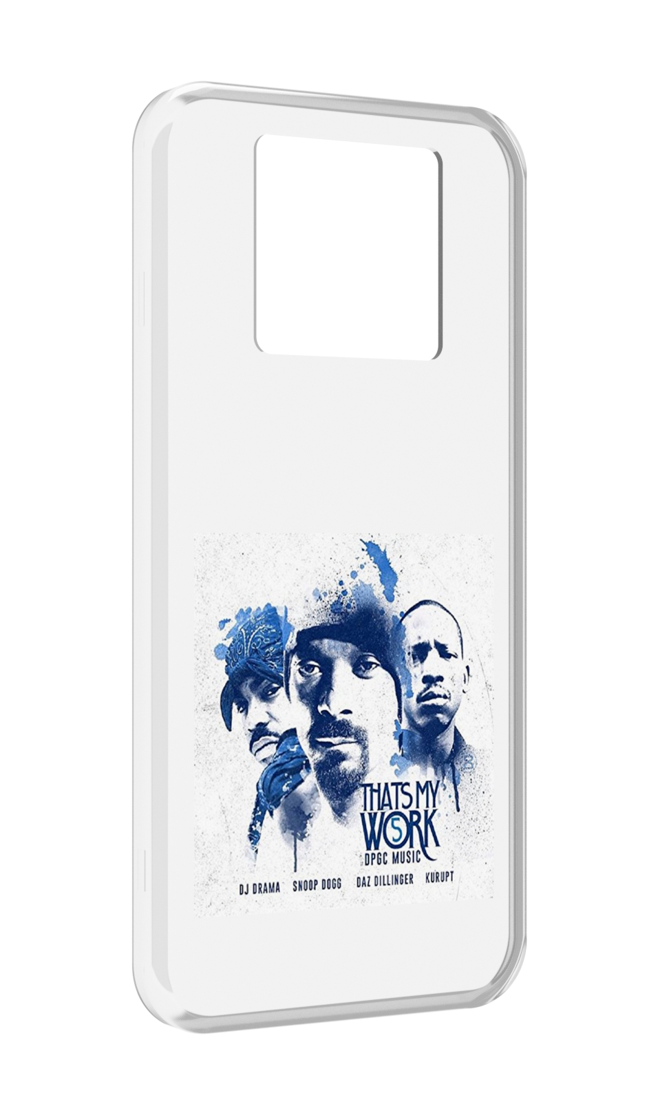 

Чехол Mypads Snoop Dogg That’S My Work Vol Для Black Shark 3 5G/Black Shark 3S, Прозрачный, Tocco