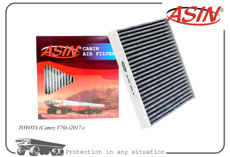 

Фильтр салонный 87139-YZZ33 ASIN.FC2819C угольный ASIN для TOYOTA Camry V70 2017-, ASIN.FC2819C