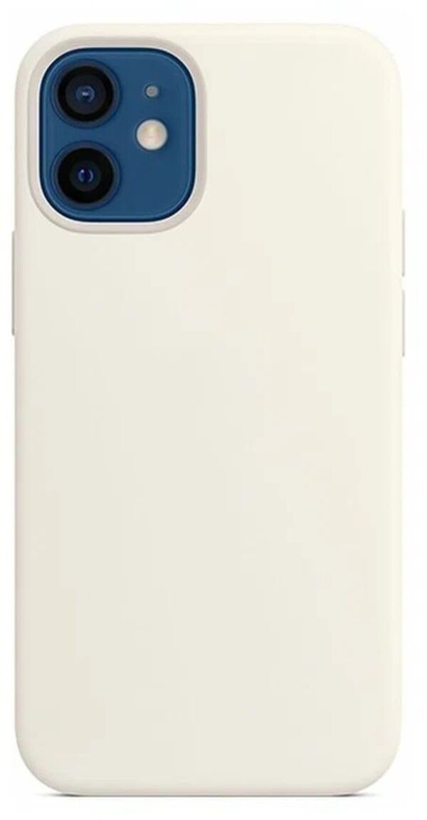 

Чехол-накладка More choice Silicone Matte для iPhone 12/12 Pro (6.1") 2020 White, Белый, MAIP12