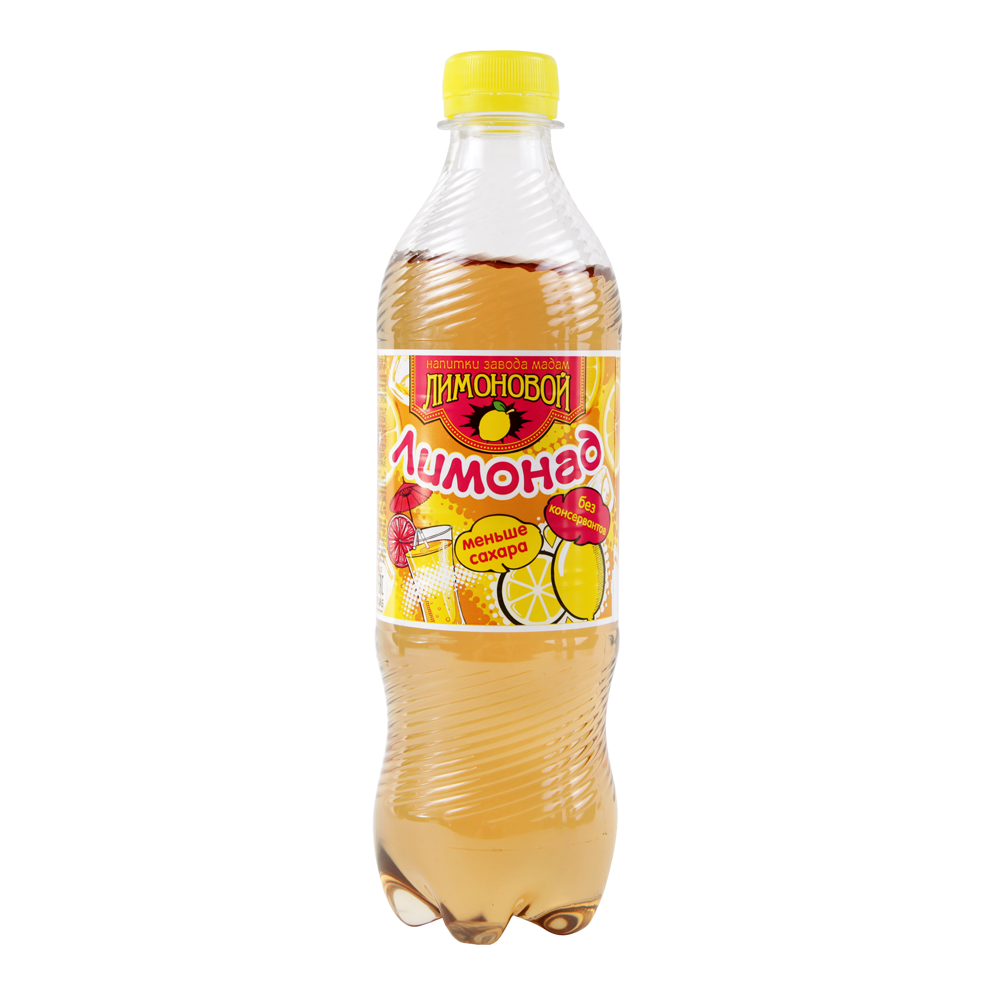 Газированный напиток Напитки завода мадам Лимоновой Лимонад 0,5 л