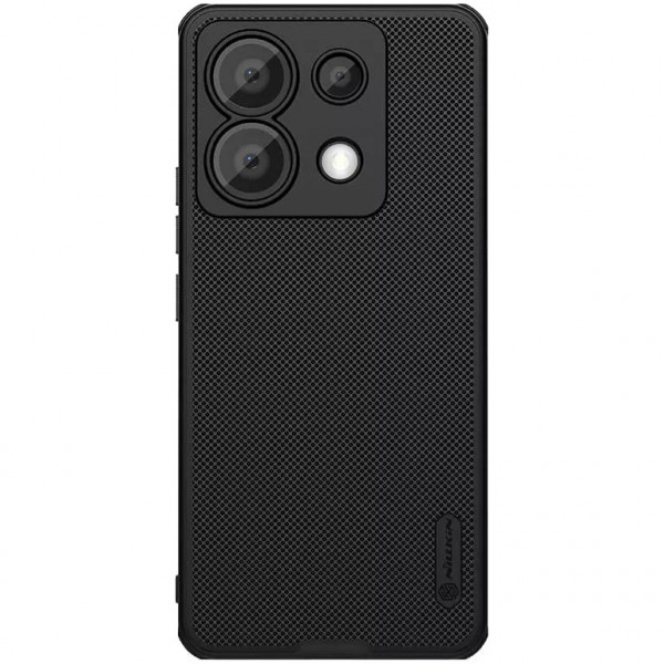 

Матовый чехол Nillkin Super Frosted Shield Pro для Xiaomi Redmi Note 13 Pro 5G, черный, Super Frosted Shield Pro