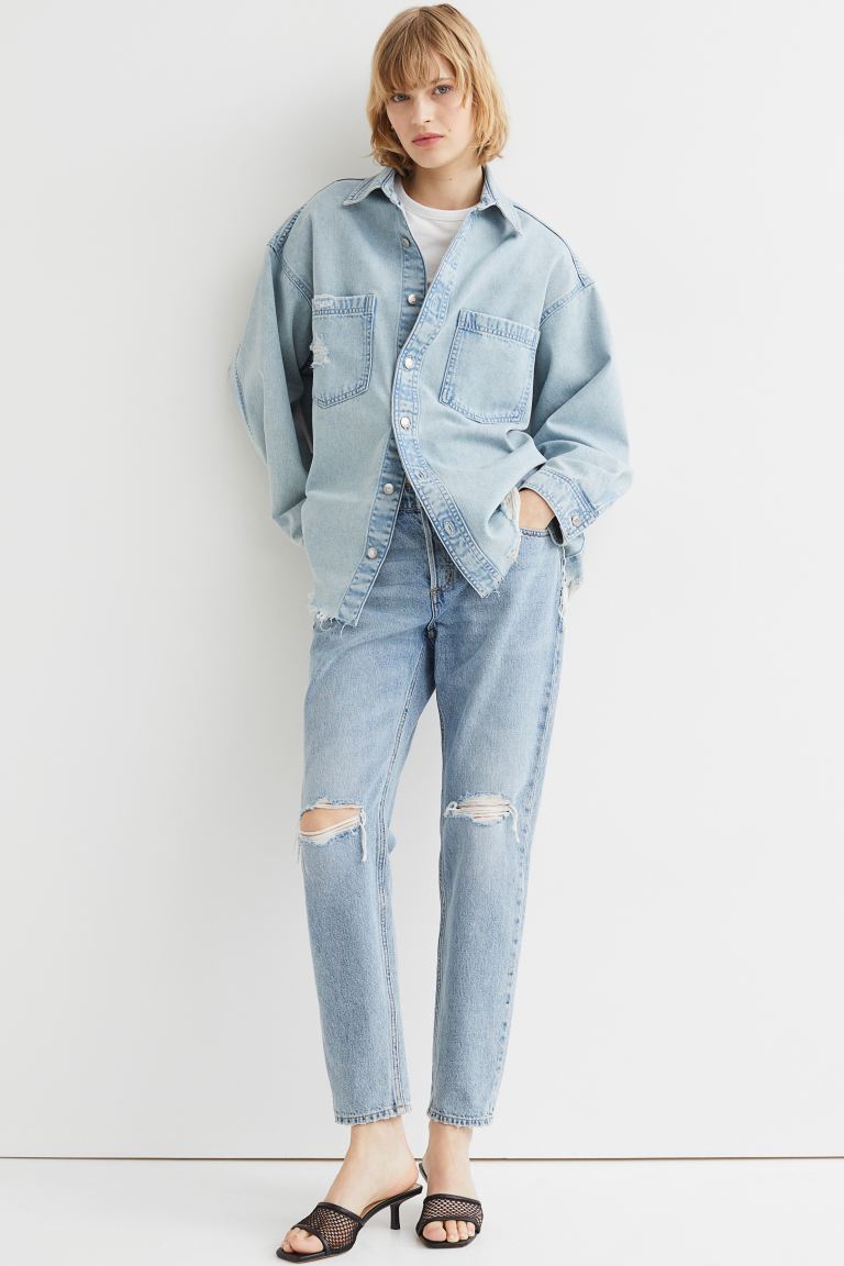 

Джинсы женские H&M 0906976023 синие 44 IT (доставка из-за рубежа), Синий, 0906976023
