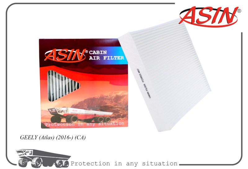 

Фильтр салонный 8022003800 ASIN.FC2853 ASIN для GEELY Atlas 2016- CA, ASIN.FC2853