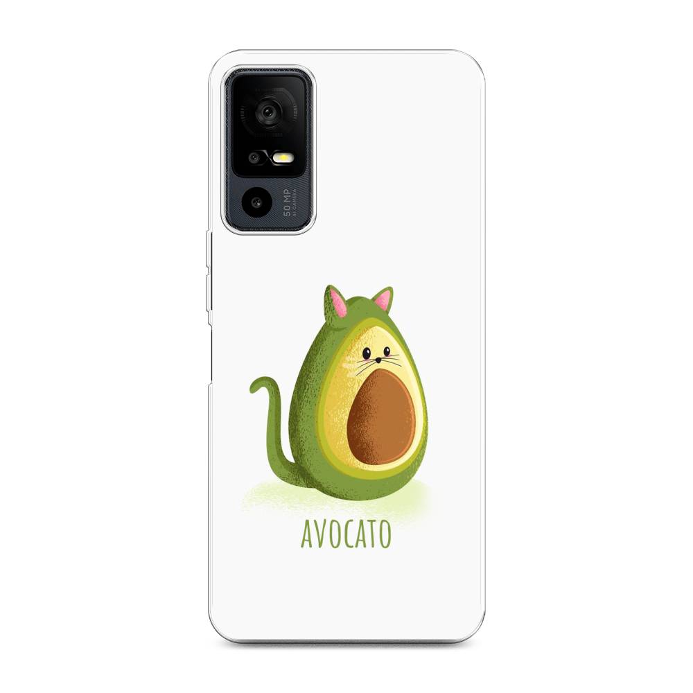 

Чехол Awog на TCL 40R 5G "Avocato", Белый;зеленый;коричневый, 291250-10