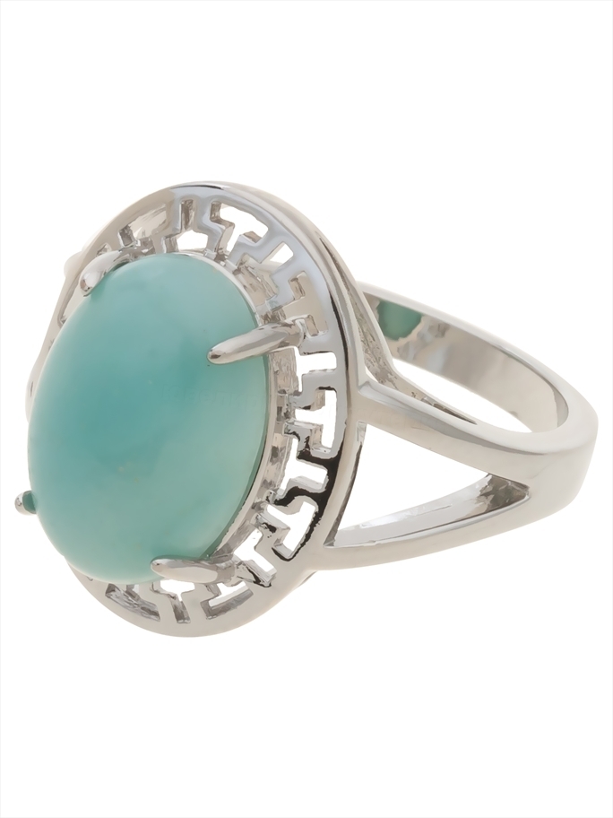 

Кольцо из бижутерного сплава р.  Lotus Jewelry RH897R-07amazonite, амазонит, RH897R-07amazonite