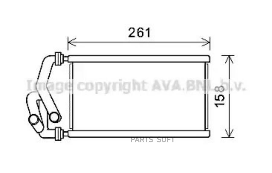 

Радиатор Ava HDA6294