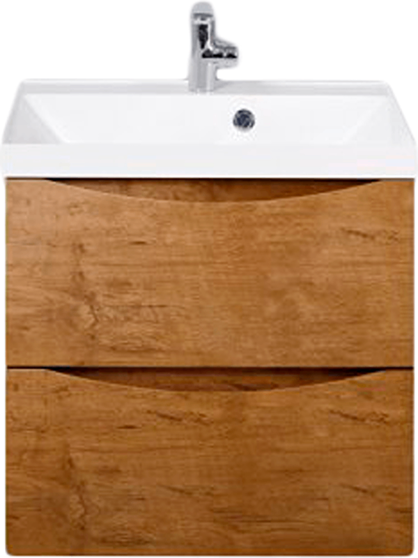 

Тумба с раковиной BelBagno Marino 60 RN, Коричневый, MARINO-600-2C-SO-RN-P+BB600/450-LV-MR-AST