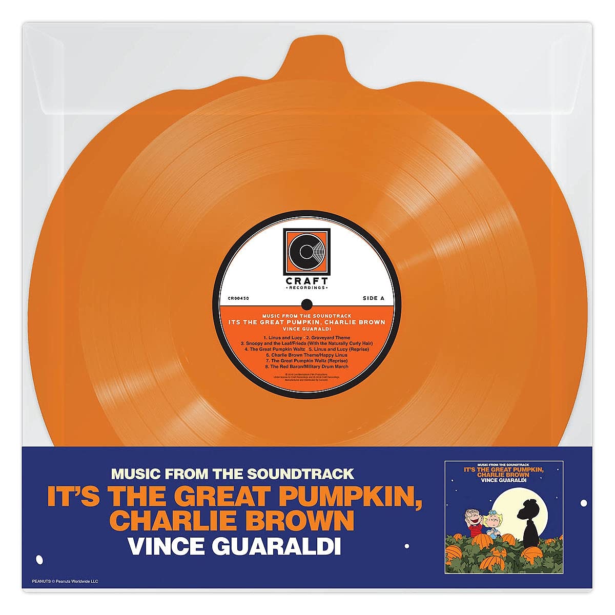 

Guaraldi Vince Its The Great Pumpkin, Charlie Brown (Pumpkin Shaped) (Винил)