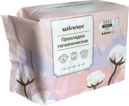 

Прокладки женские гигиенические -День, Белый