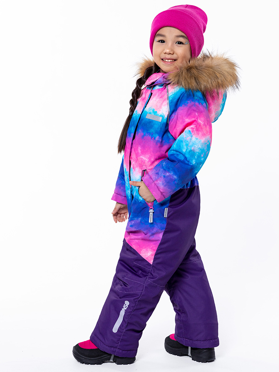 

Комбинезон детский NIKASTYLE 8з1423, фиолетовый, 122, 8з1423