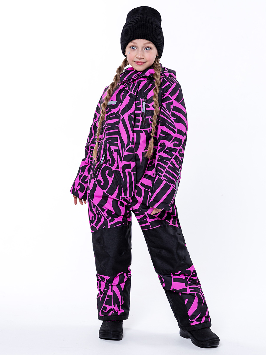 

Комбинезон детский NIKASTYLE 8з1823, розовый, 128, 8з1823