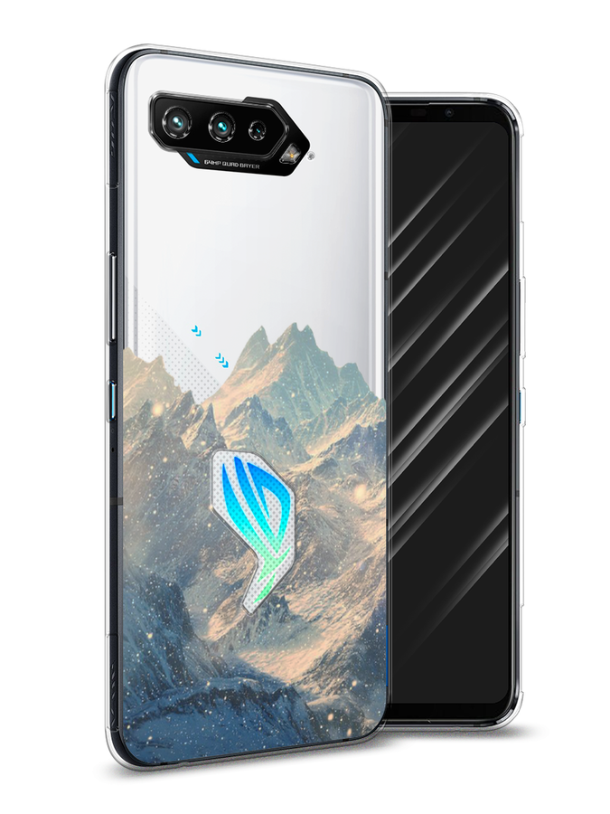 

Чехол Awog на Asus ROG Phone 5S "Горы арт 2", Серый, 44550-10