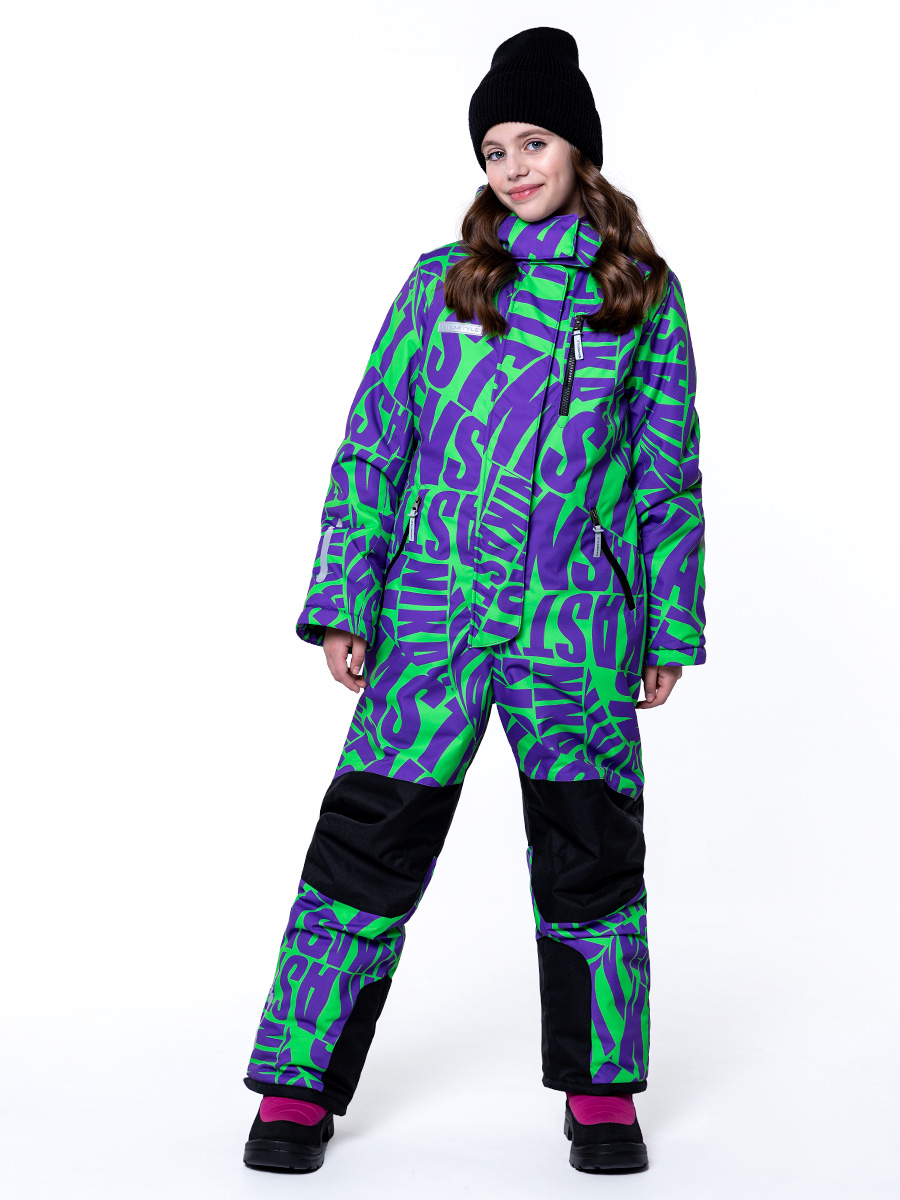 

Комбинезон детский NIKASTYLE 8з1823, фиолетовый, 134, 8з1823