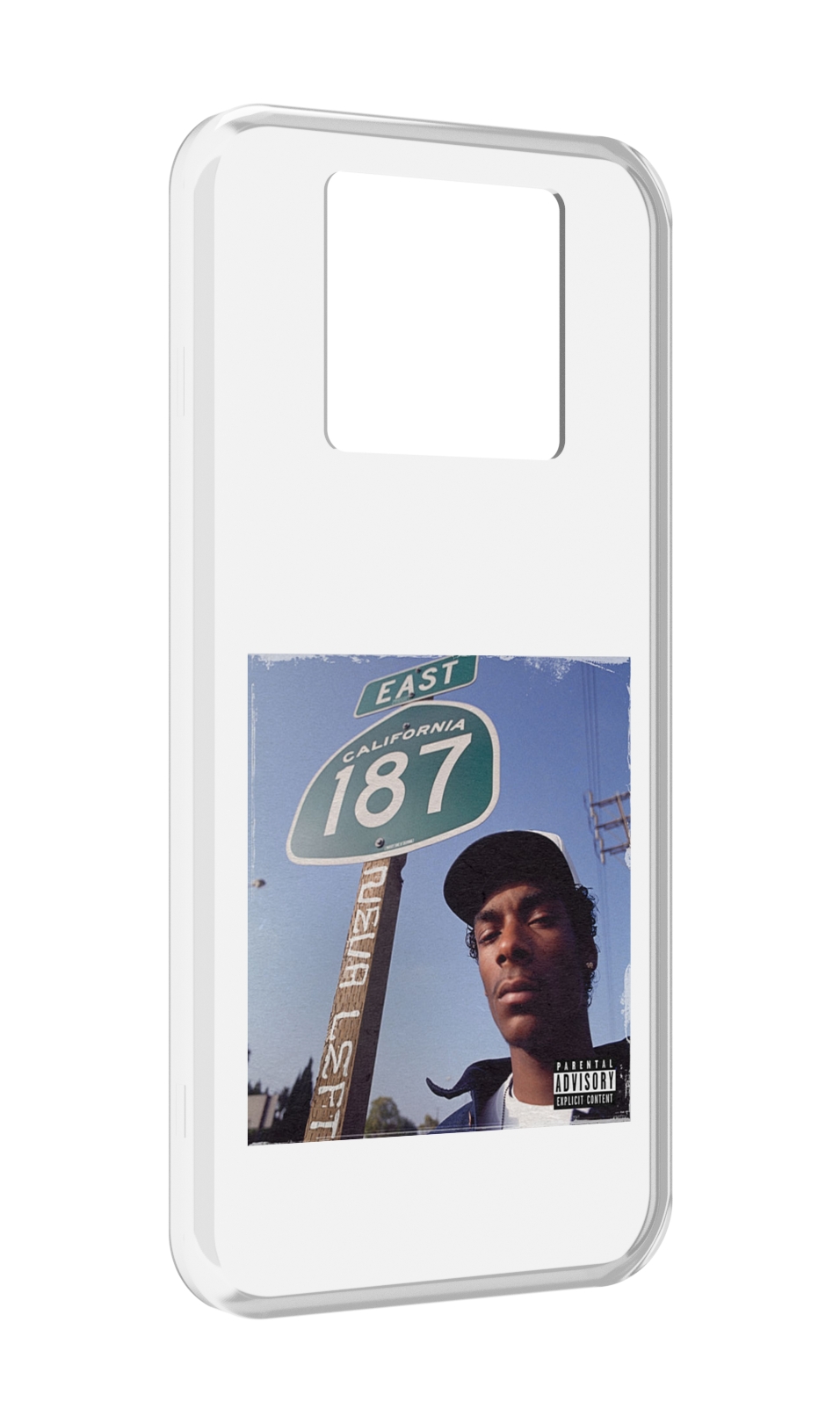 

Чехол Mypads Snoop Dogg Neva Left Для Black Shark 3 5G/Black Shark 3S, Прозрачный, Tocco