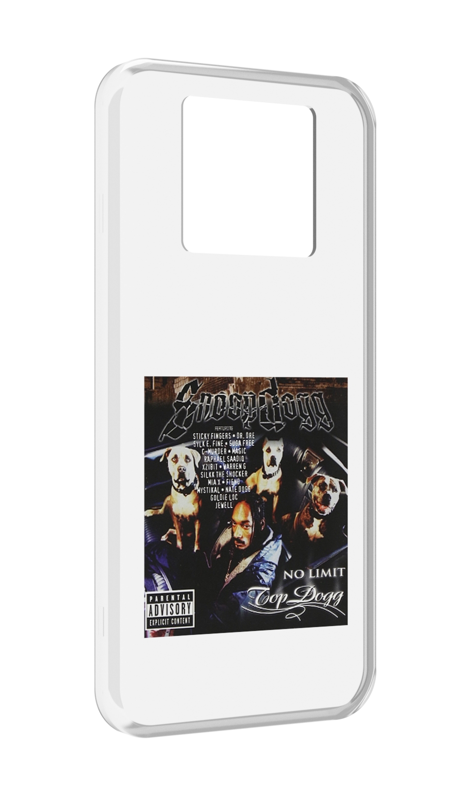 

Чехол Mypads Snoop Dogg No Limit Top Dogg Для Black Shark 3 5G/Black Shark 3S, Прозрачный, Tocco