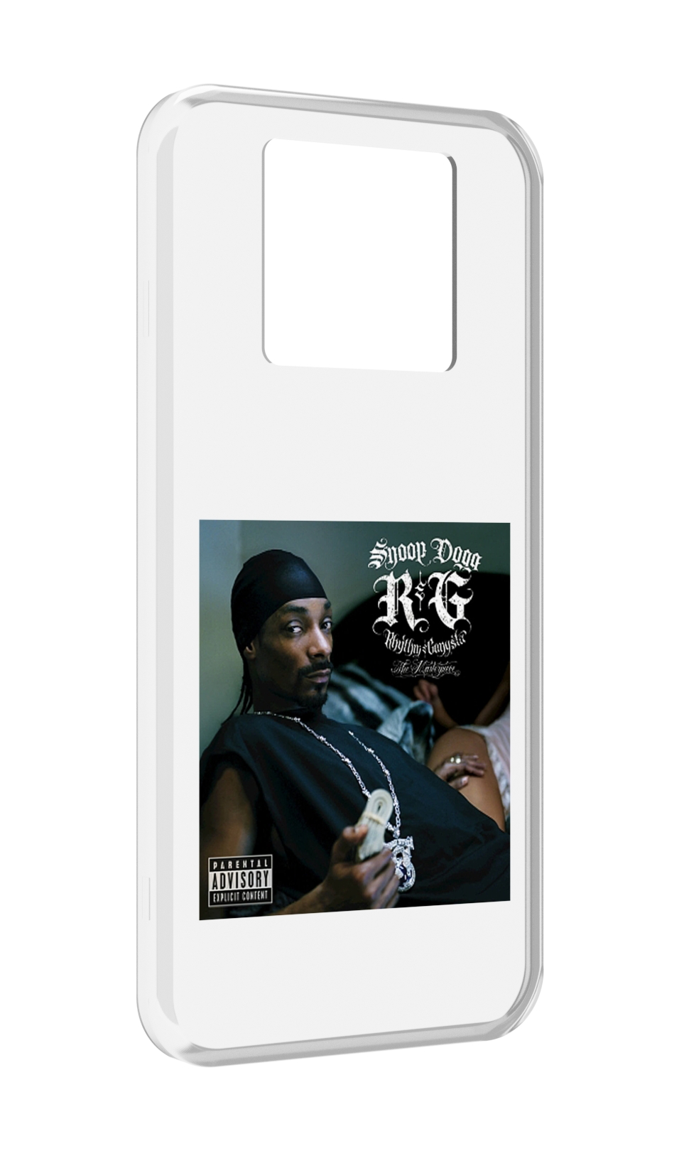 

Чехол Mypads Snoop Dogg R&G (Rhythm & Gangsta) Для Black Shark 3 5G/Black Shark 3S, Прозрачный, Tocco
