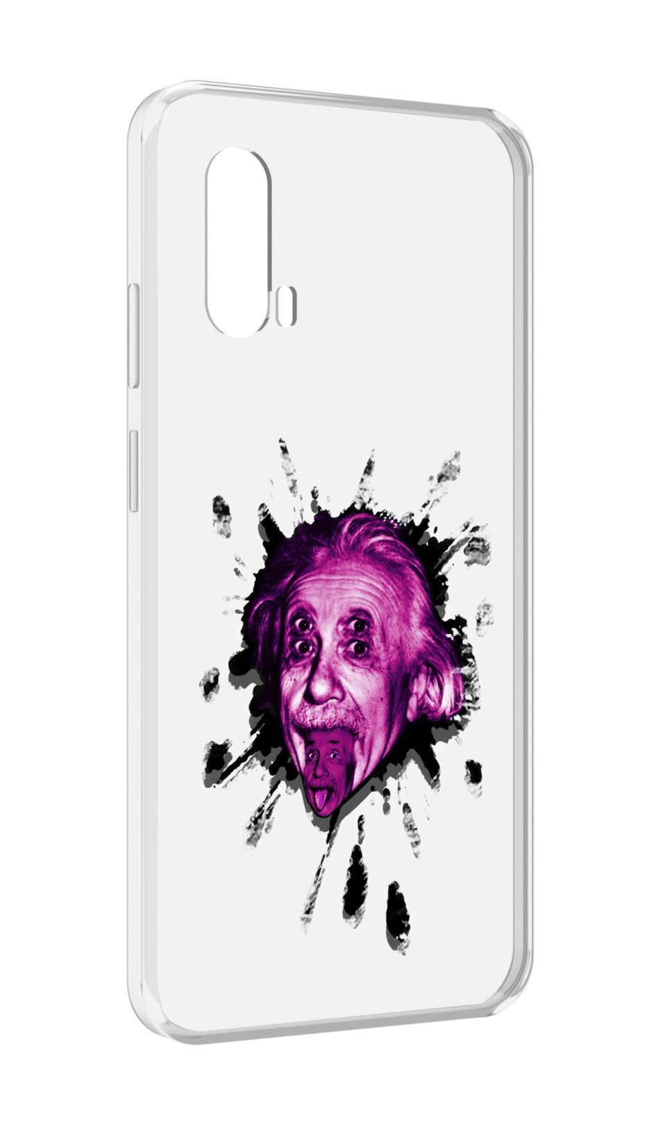 

Чехол MyPads Эйнштейн для Blackview BV7100, Прозрачный, Tocco