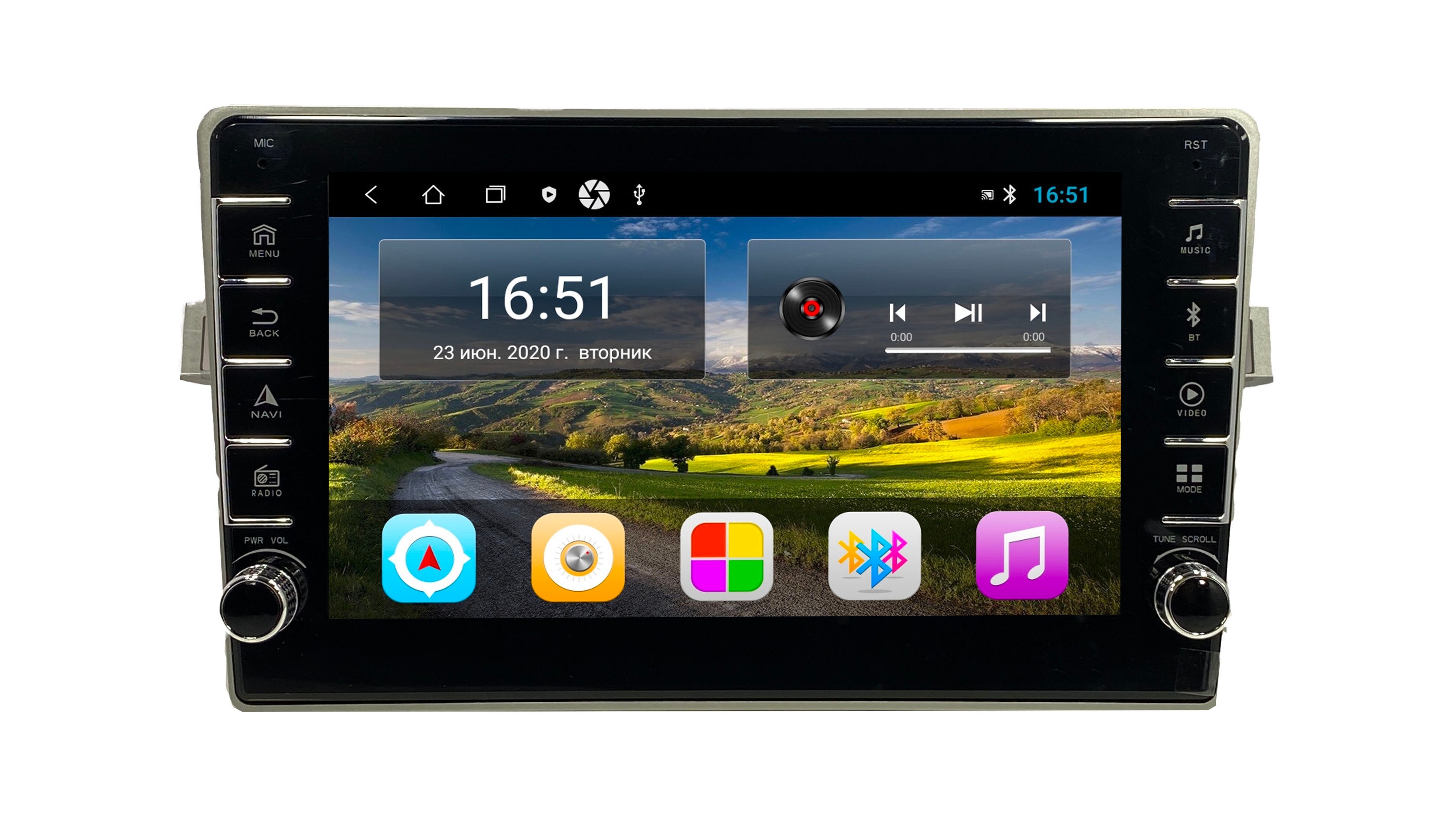 Автомагнитола ANDROID Toyota Verso 2009-2018 Android 12 216GB с крутилками Мультирул 2002100₽