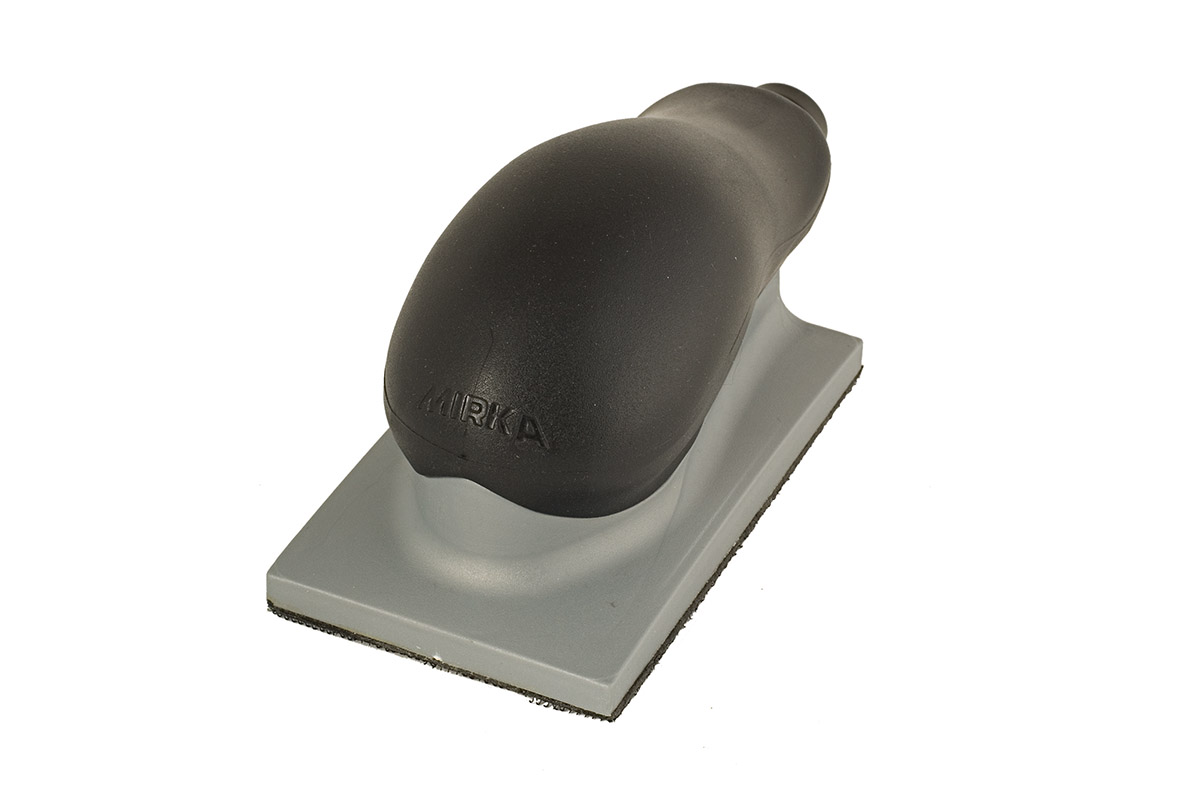 

Блок шлифовальный с пылеотводом HAND SANDING BLOCK 70*125 мм 13 отверстий на липучке