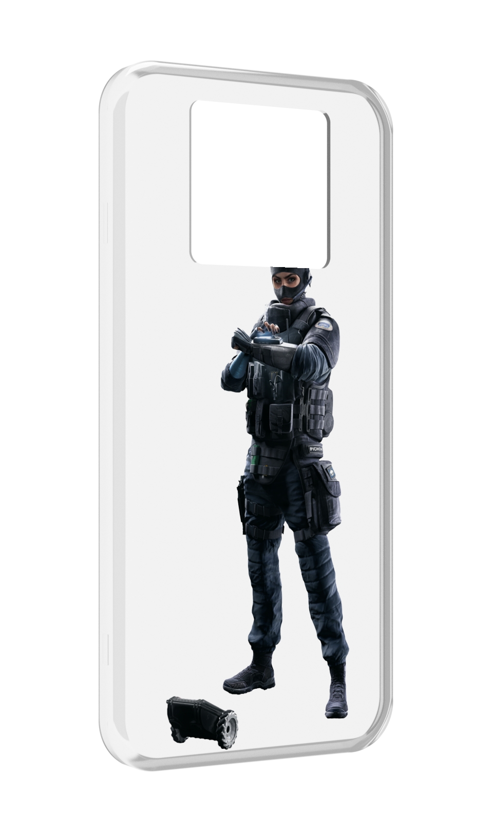 

Чехол Mypads Tom-Clancy'S-Rainbow-Six-1 Для Black Shark 3 5G/Black Shark 3S, Прозрачный, Tocco