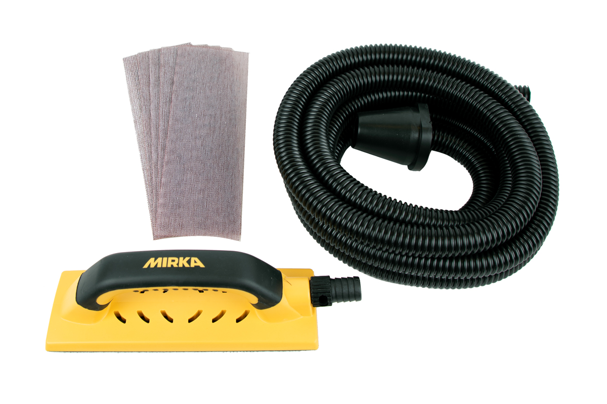 

Комплект шлифовального блока для стен и потолков Mirka Handy 80x230mm