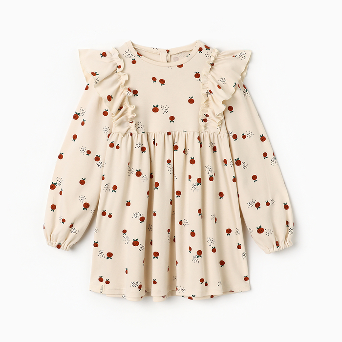 

Платье детское KAFTAN 10345984B, бежевый, 122, 10345984B