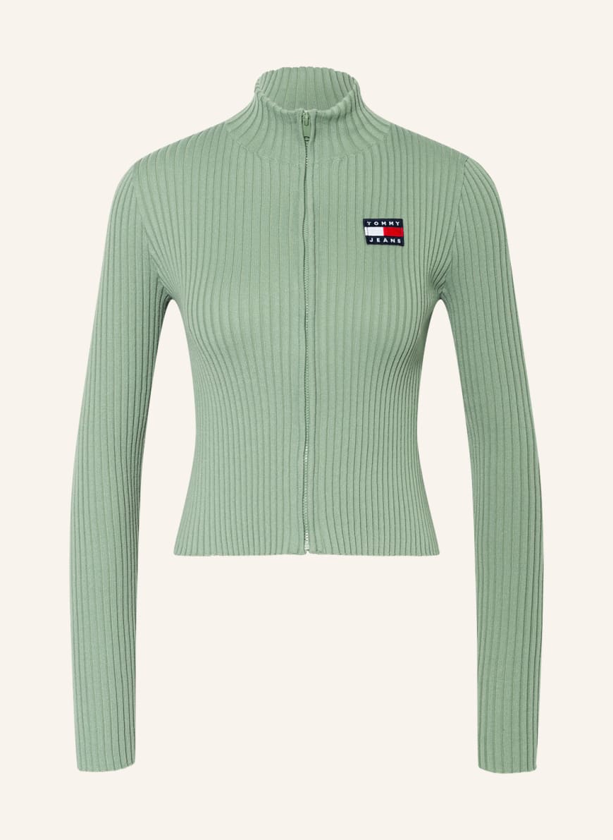 Кардиган женский Tommy Jeans 1001291961 зеленый XL (доставка из-за рубежа)