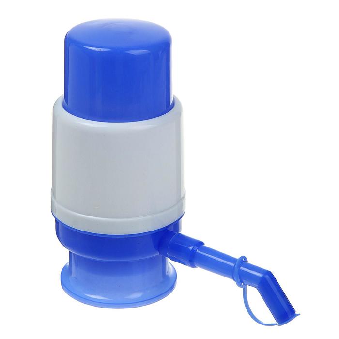 Luazon Home механическая, малая, под бутыль от 11 до 19 л, голубая
