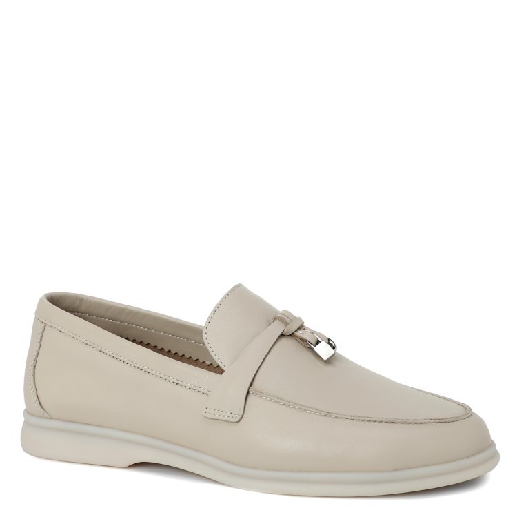 

Лоферы женские Tendance 432055-13A-W-G бежевые 35 EU, 432055-13A-W-G