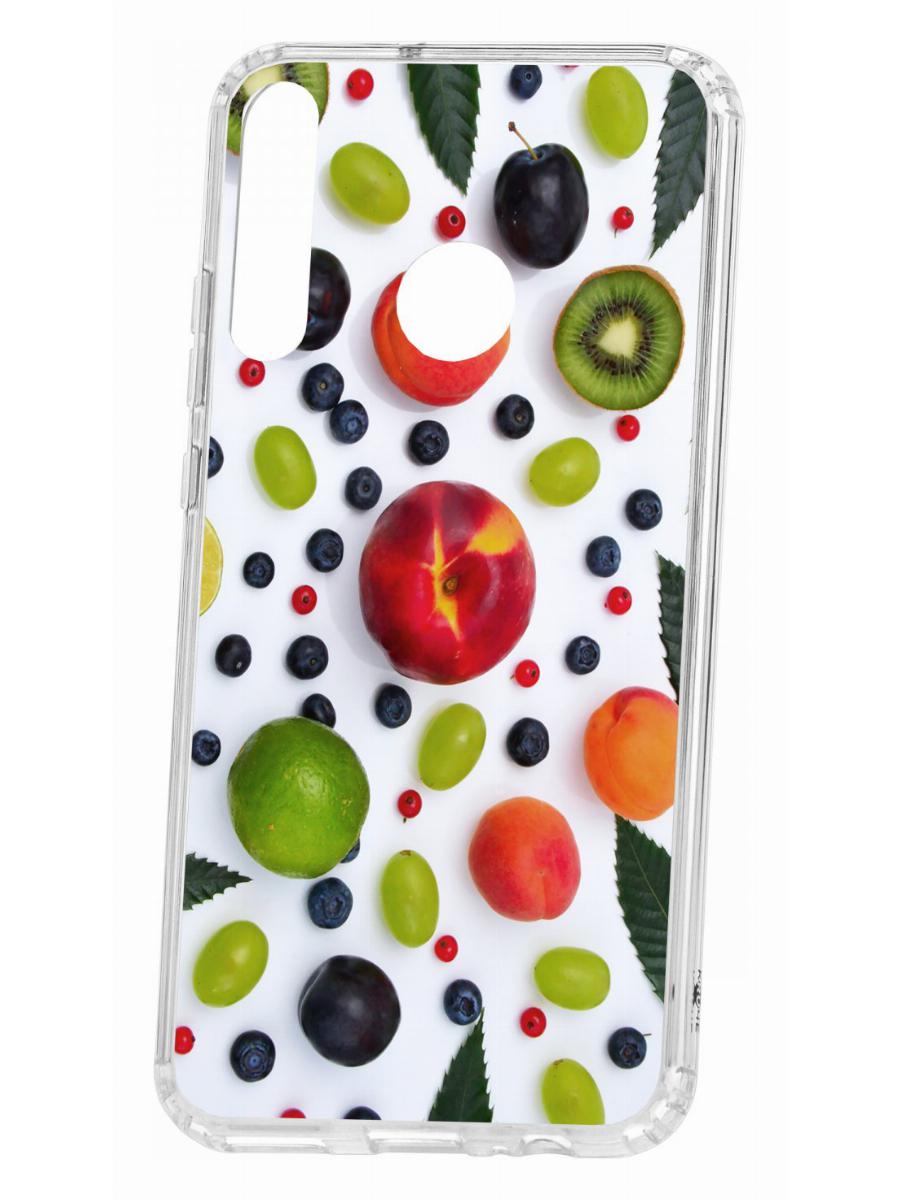 фото Чехол для huawei p40 lite e kruche print fruits кruче