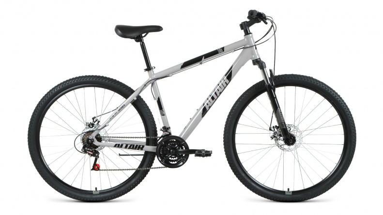 фото Велосипед altair al 29 d 2021 19" серый/черный