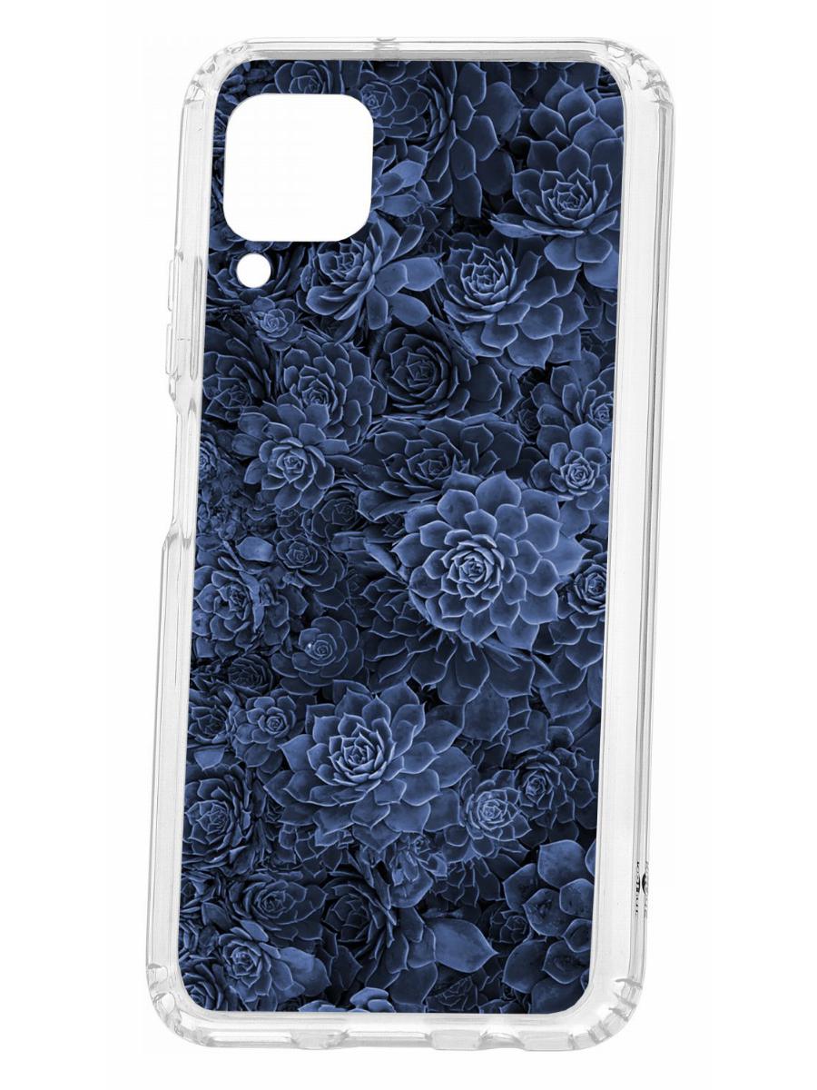 фото Чехол для huawei p40 lite kruche print каменная роза кruче