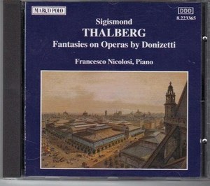 

Sigismond Thalberg: Fantasies On Operas By Donizetti, 1 CD