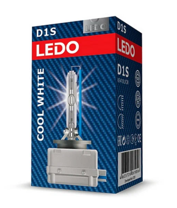 Лампа D1S 6000К LEDO CoolWhite