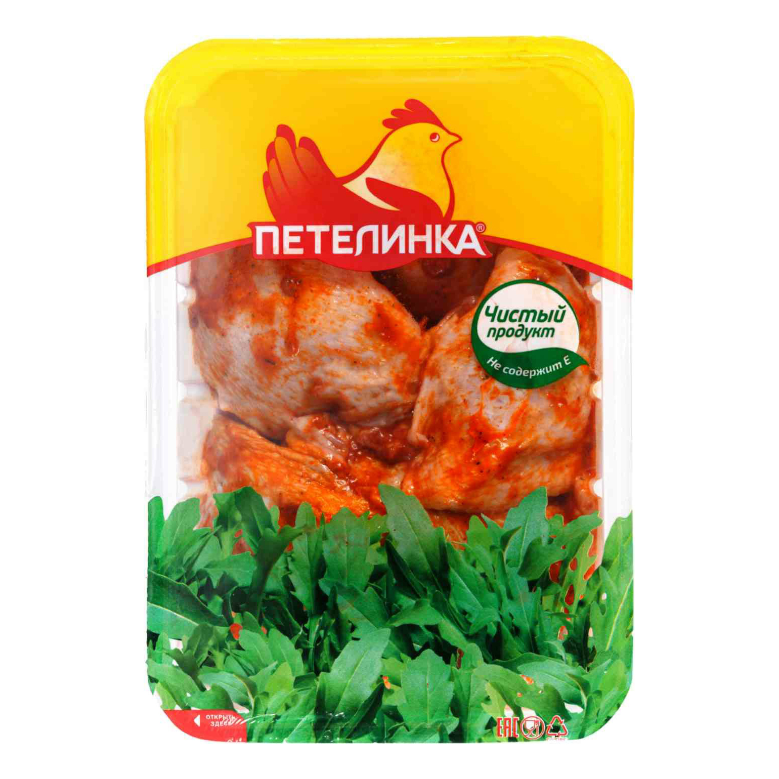 

Бедро куриное Особое в маринаде Барбекю Петелинка охлажденное +-1,5 кг