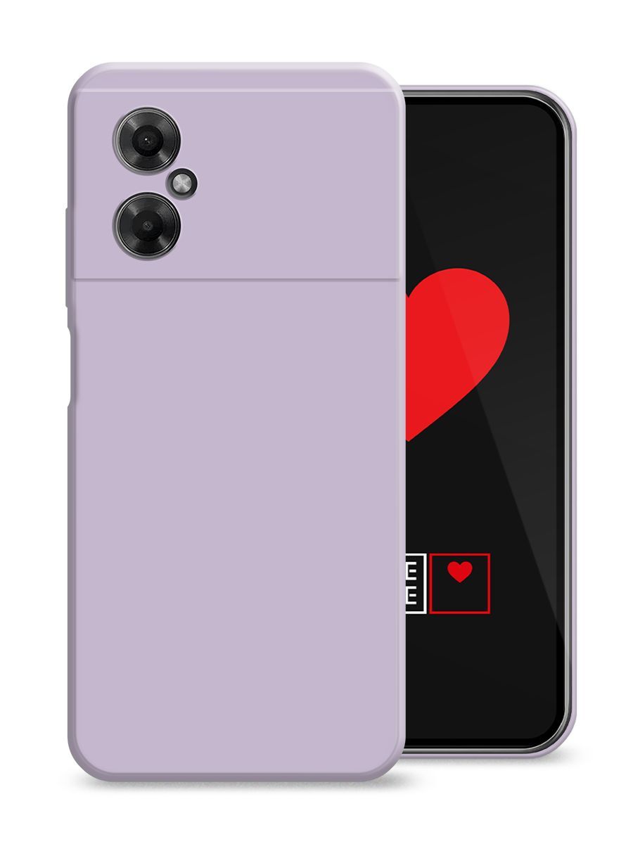 

Чехол Soft Touch на Poco M4 5G / Поко М4 5G с защитой камеры, Фиолетовый, SST-3165