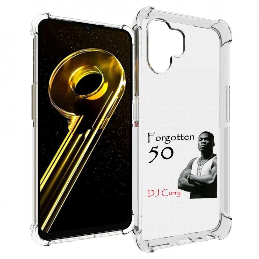 

Чехол бампер MyPads 50 Cent - Forgotten 50 для Realme 10 5G прот..., Прозрачный, Tocco